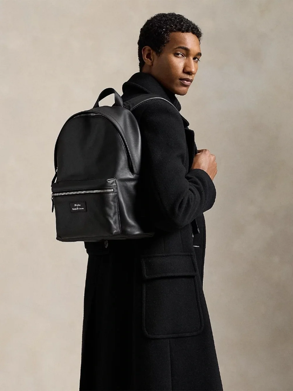 Polo Ralph Lauren Smooth Leather Backpack